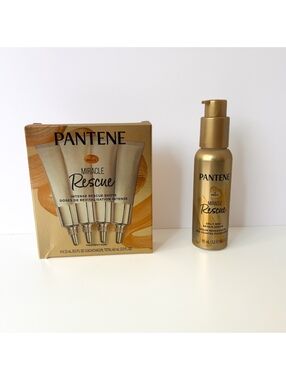 Pantene Miracle Rescue Hair Treatment Bundle Rescue Shots + Split End Serum New